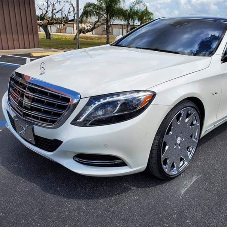 Mercedes Benz sedan