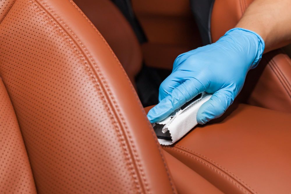 nano ceramic coating leather in Imperium Tampa Mobile Detailing