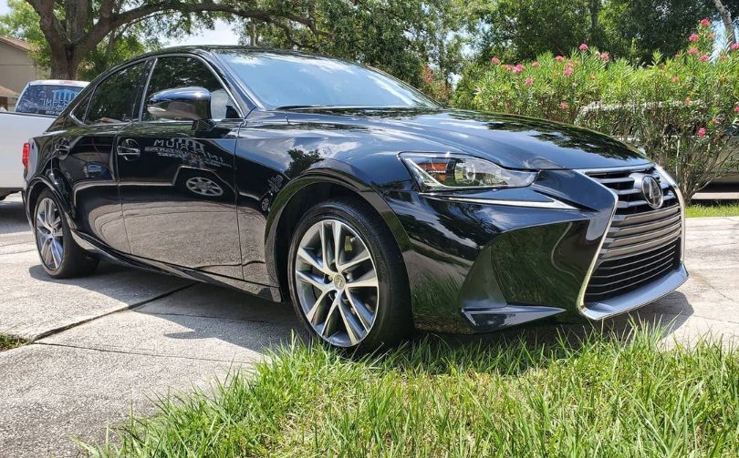 Lexus ES 350 350 Paint Correction Lithia in Imperium Tampa Mobile Detailing