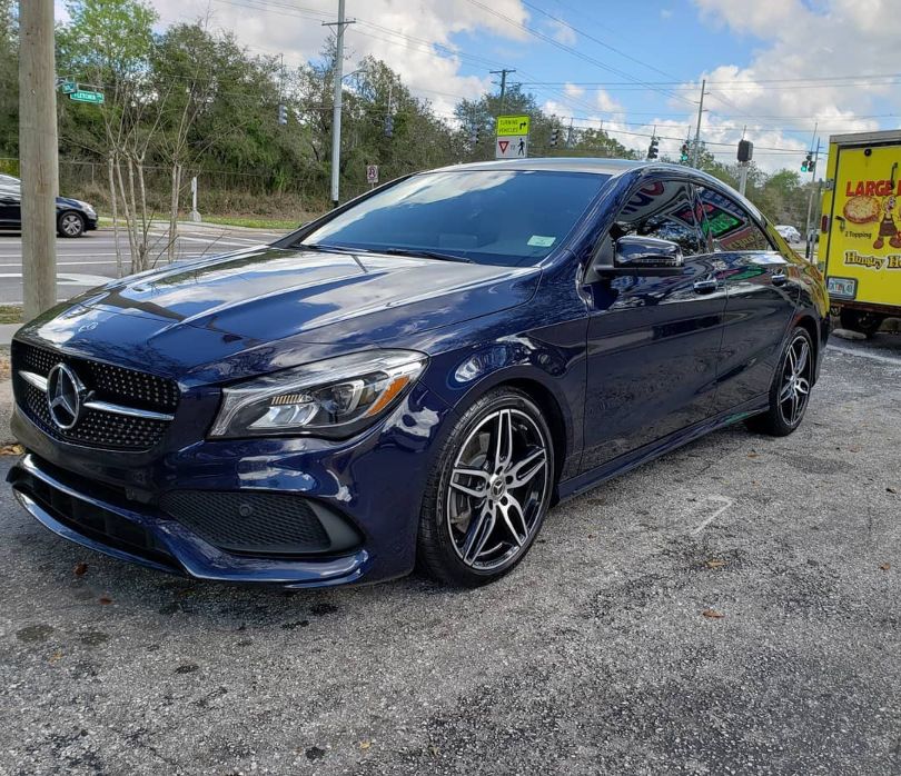 Mercedes Benz C Class Paint Protection FIlm Lithia in Imperium Tampa Mobile Detailing