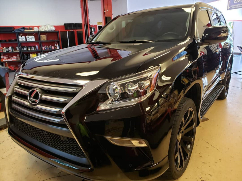 Lexus Gx 460 paint protection film in Imperium Tampa Mobile Detailing