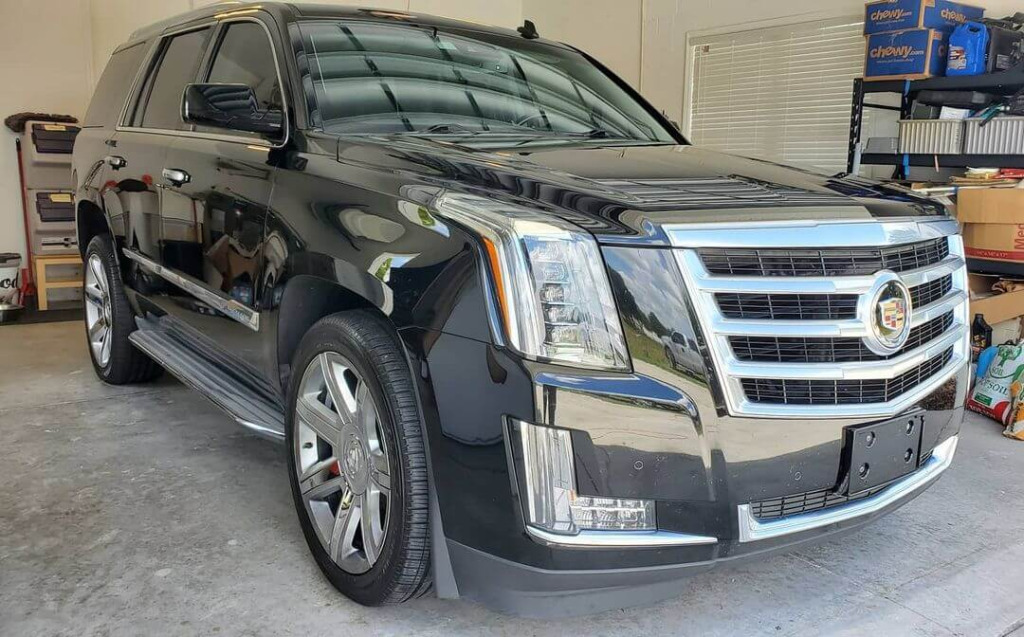cadillac escalade paint protection film in Imperium Tampa Mobile Detailing