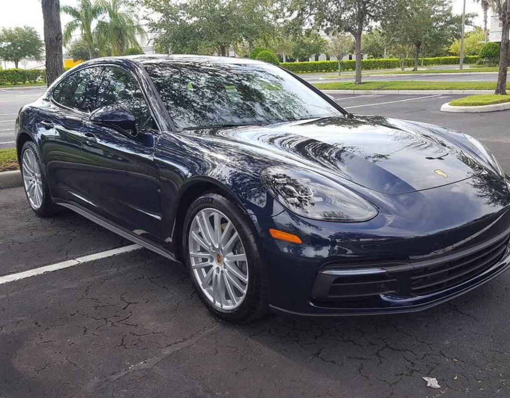 porsche panamera paint protection film in Imperium tampa mobile detailing